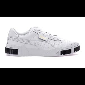 PUMA WOMEN'S
CALI BOLD SNEAKER WHITE METALLIC GOLD